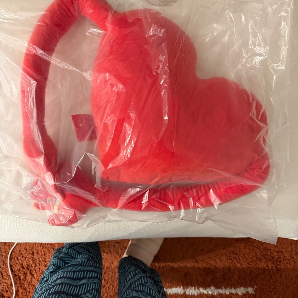 CJ Hendry x Tony’s Chocolonely Valentony’s- Plush Heart Hands Pillow